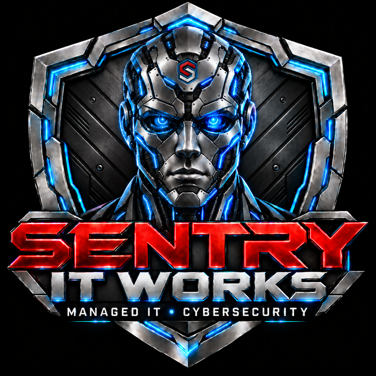 Sentry IT Works cyborg shield